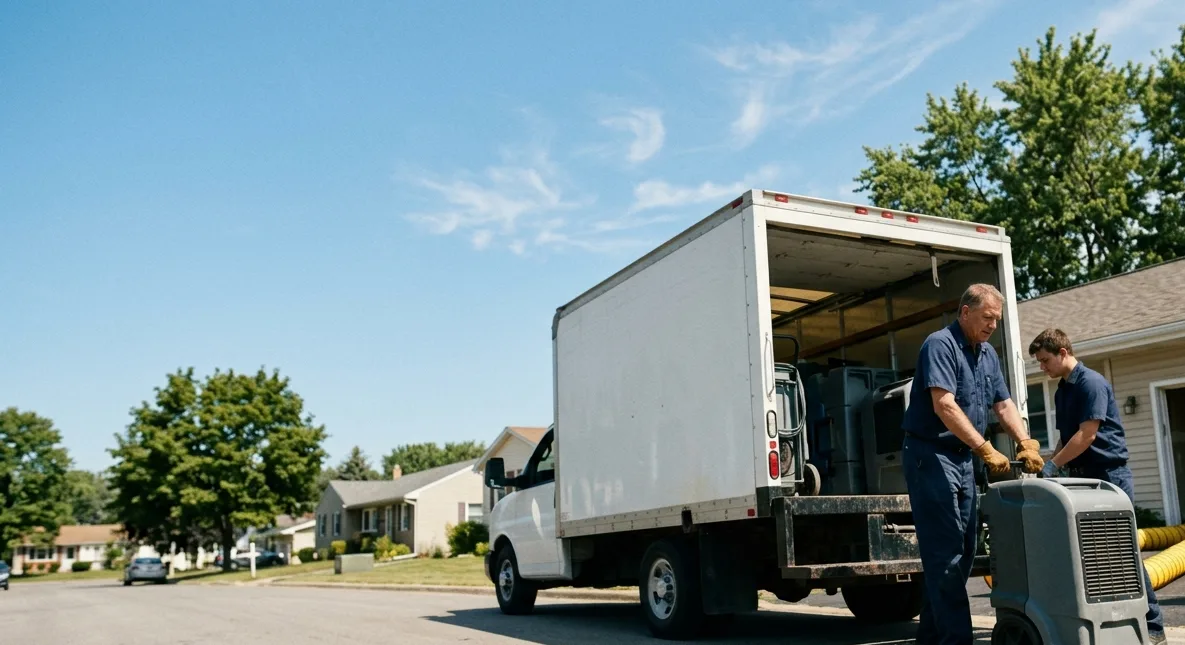 Water Damage Cleanup in Troy, OH near me